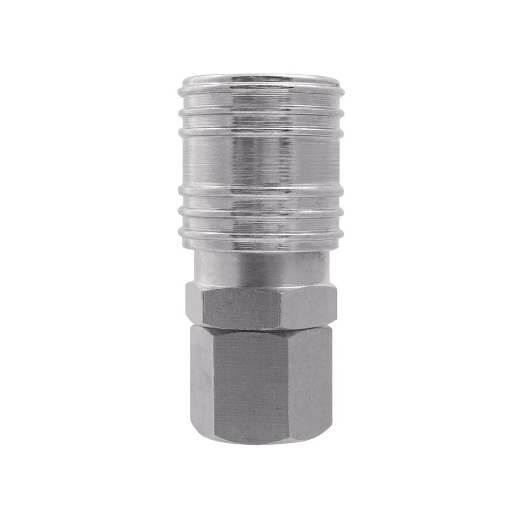 TOPRING 20.846 - 1/4 Industrial Stainless Steel Quick Coupler 1/4 (F) NPT MAXQUIK PLUS