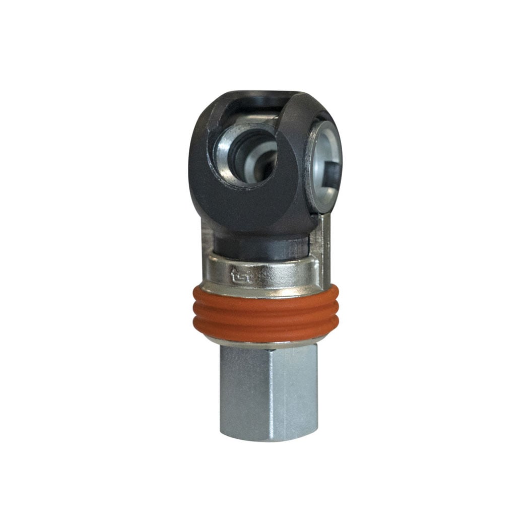 TOPRING 20.847 - 1/4 Industrial Steel Swing Quick Coupler 1/4 (F) NPT TOPQUIK SC