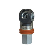 TOPRING 20.867 - 1/4 Industrial Steel Swing Quick Coupler 3/8 (F) NPT TOPQUIK SC