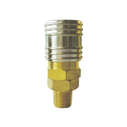 TOPRING 20.944 - 1/4 Industrial Brass Quick Coupler 1/4 (M) NPT MAXQUIK PLUS (Multiple of 10)