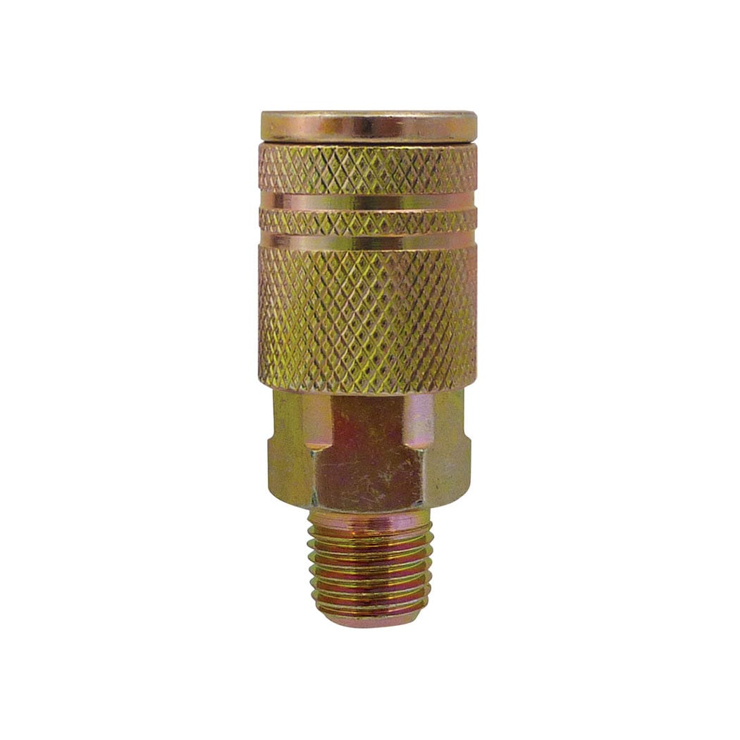 TOPRING 20.962 - 1/4 Industrial Steel Quick Coupler 3/8 (M) NPT MAXQUIK (Multiple of 10)