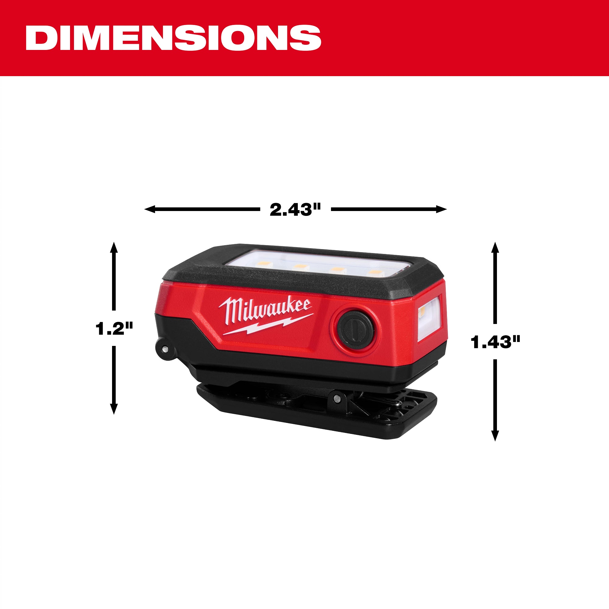 Rechargeable Clip Light