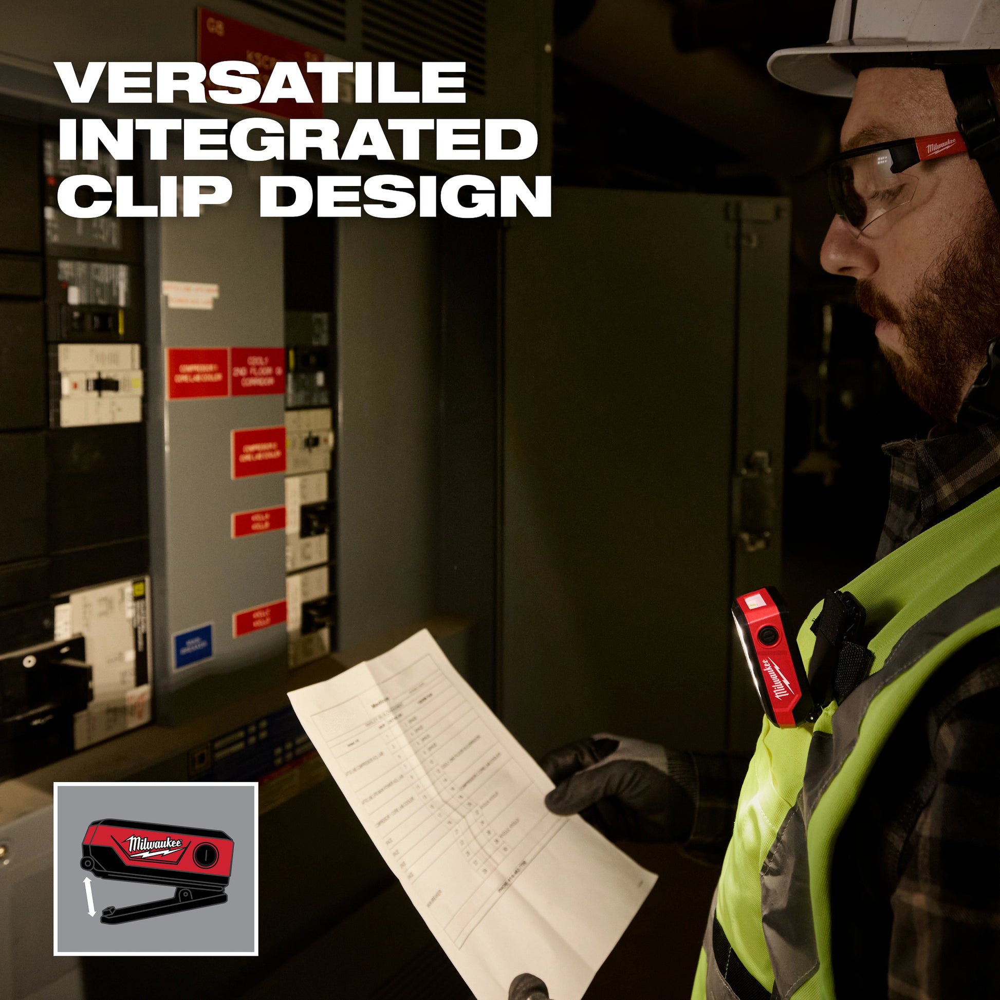 Rechargeable Clip Light