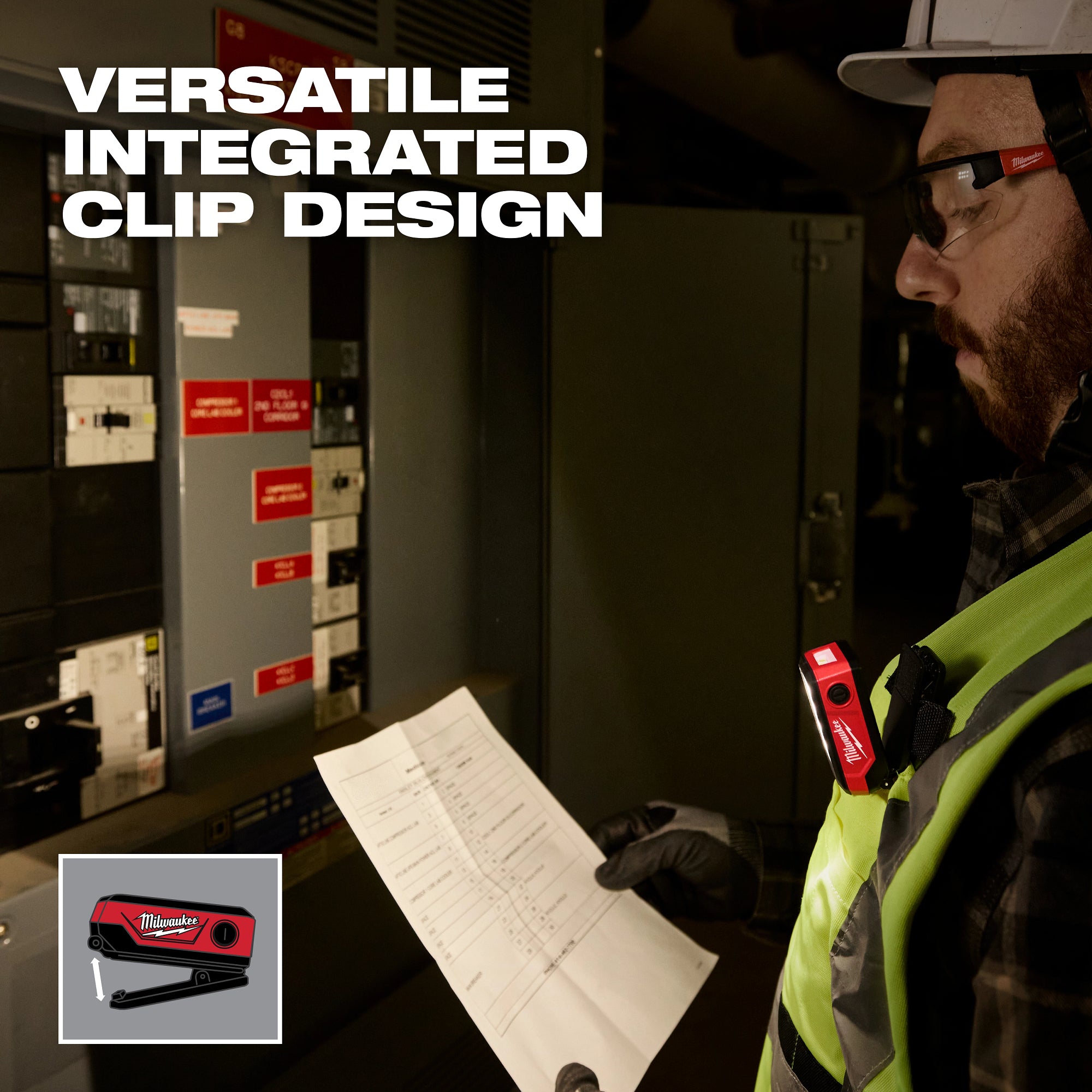 Rechargeable Clip Light