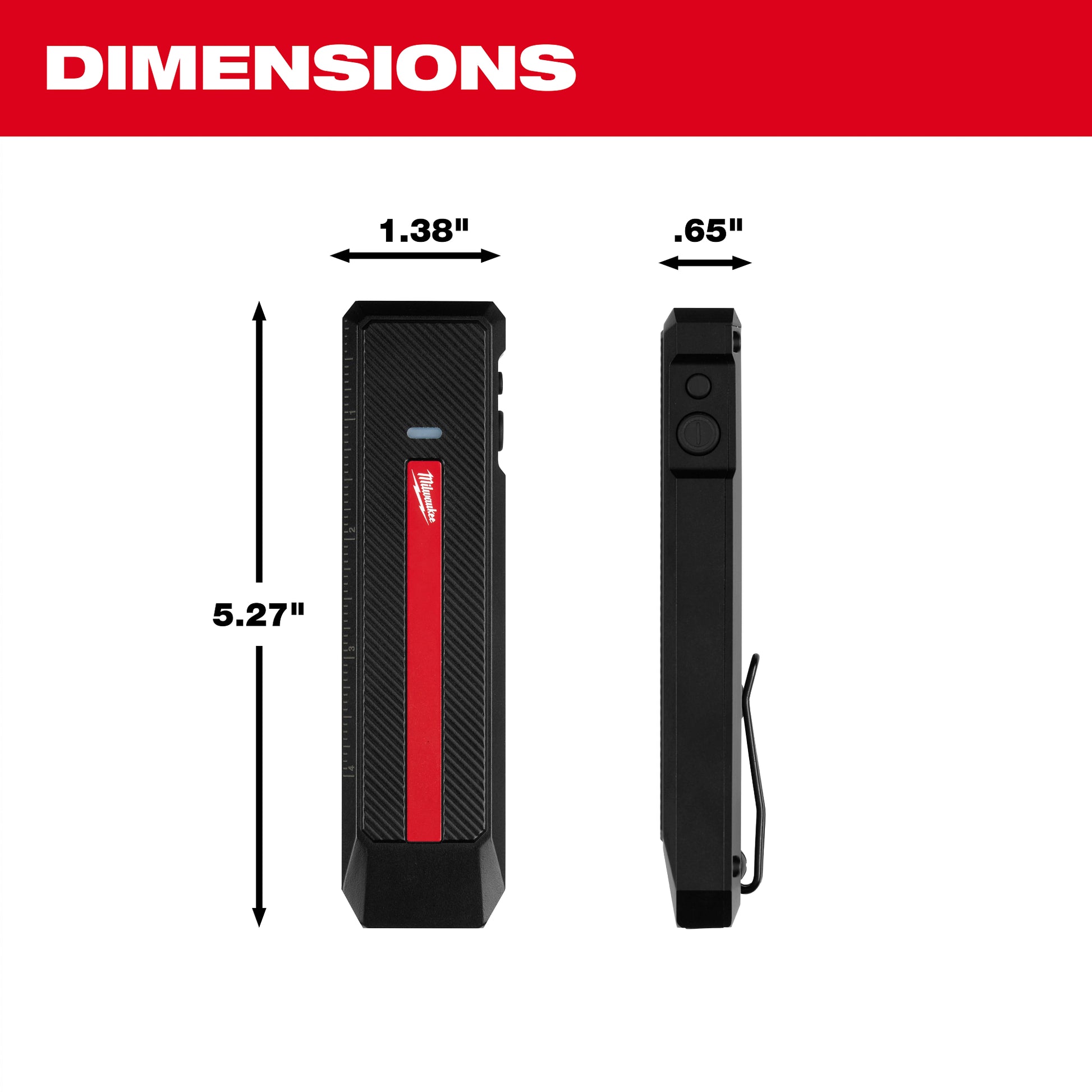 Rechargeable Flat Flashlight