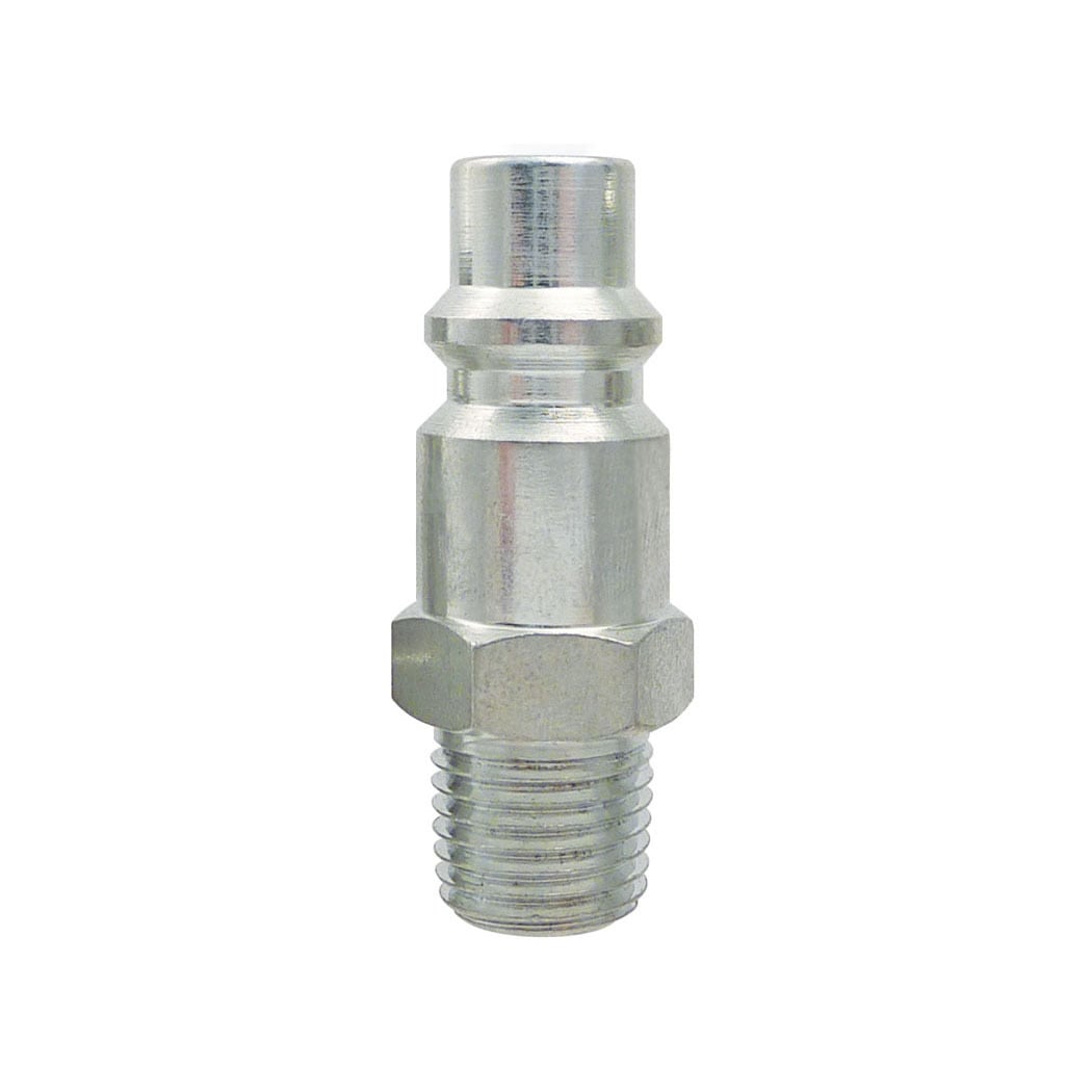 TOPRING 21.262 - 3/8 Industrial Steel Coupler Plug 3/8 (M) NPT (Multiple of 10)
