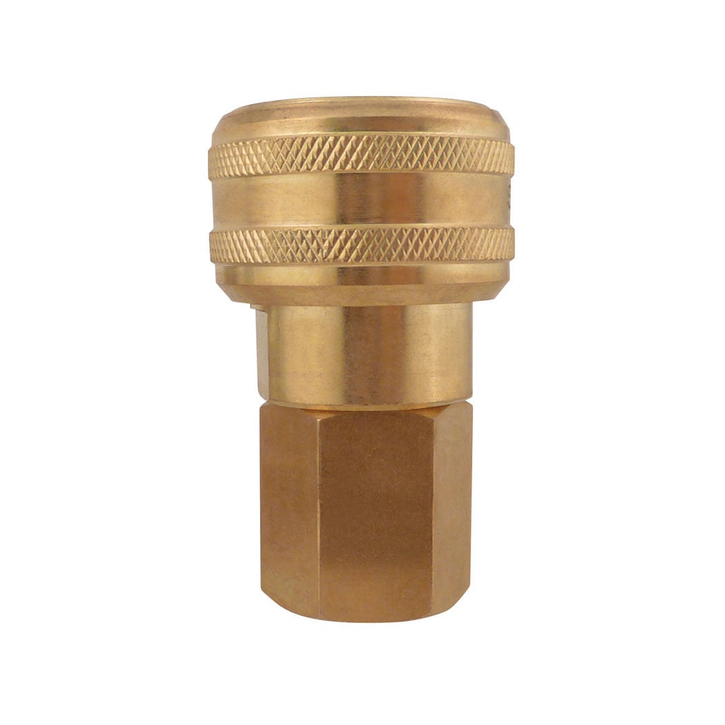 TOPRING 21.462 - 3/8 Industrial Brass Quick Coupler 3/8 (F) NPT AUTOMAX (Multiple of 5)