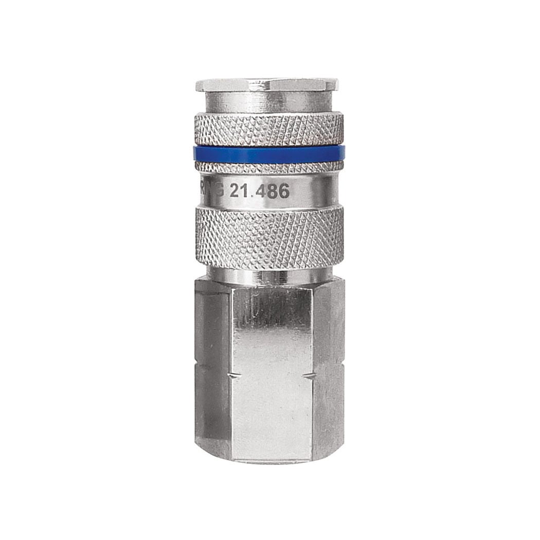 TOPRING 21.486 - 3/8 Industrial Brass Quick Coupler 1/2 (F) NPT QUIKSILVER
