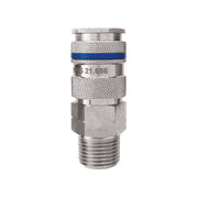 TOPRING 21.686 - 3/8 Industrial Brass Quick Coupler 1/2 (M) NPT QUIKSILVER