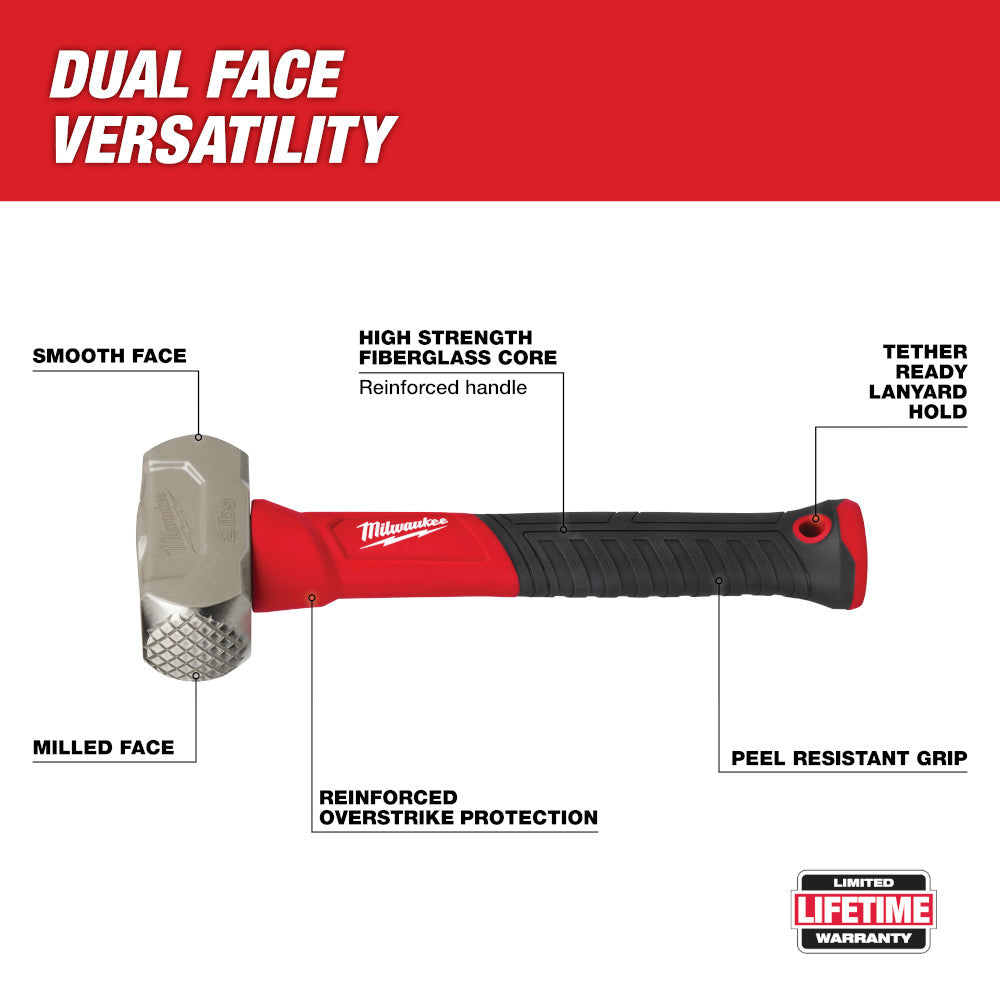 Milwaukee 48-22-9311 - 2lb Fiberglass Drilling Hammer