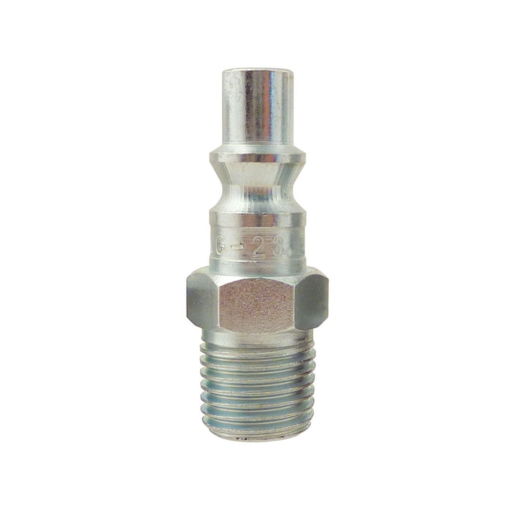 TOPRING 23.242 - 1/4 Aro 210 Steel Coupler Plug 1/4 (M) NPT (Multiple of 10)