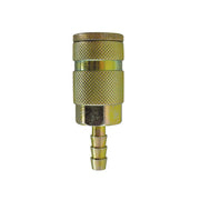 TOPRING 23.742 - 1/4 Aro 210 Steel Quick Coupler With 1/4 Hose Barb MAXQUIK (Multiple of 10)