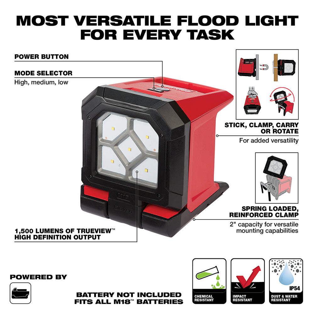 Milwaukee 2365-20 - M18™ ROVER™ Mounting Flood Light