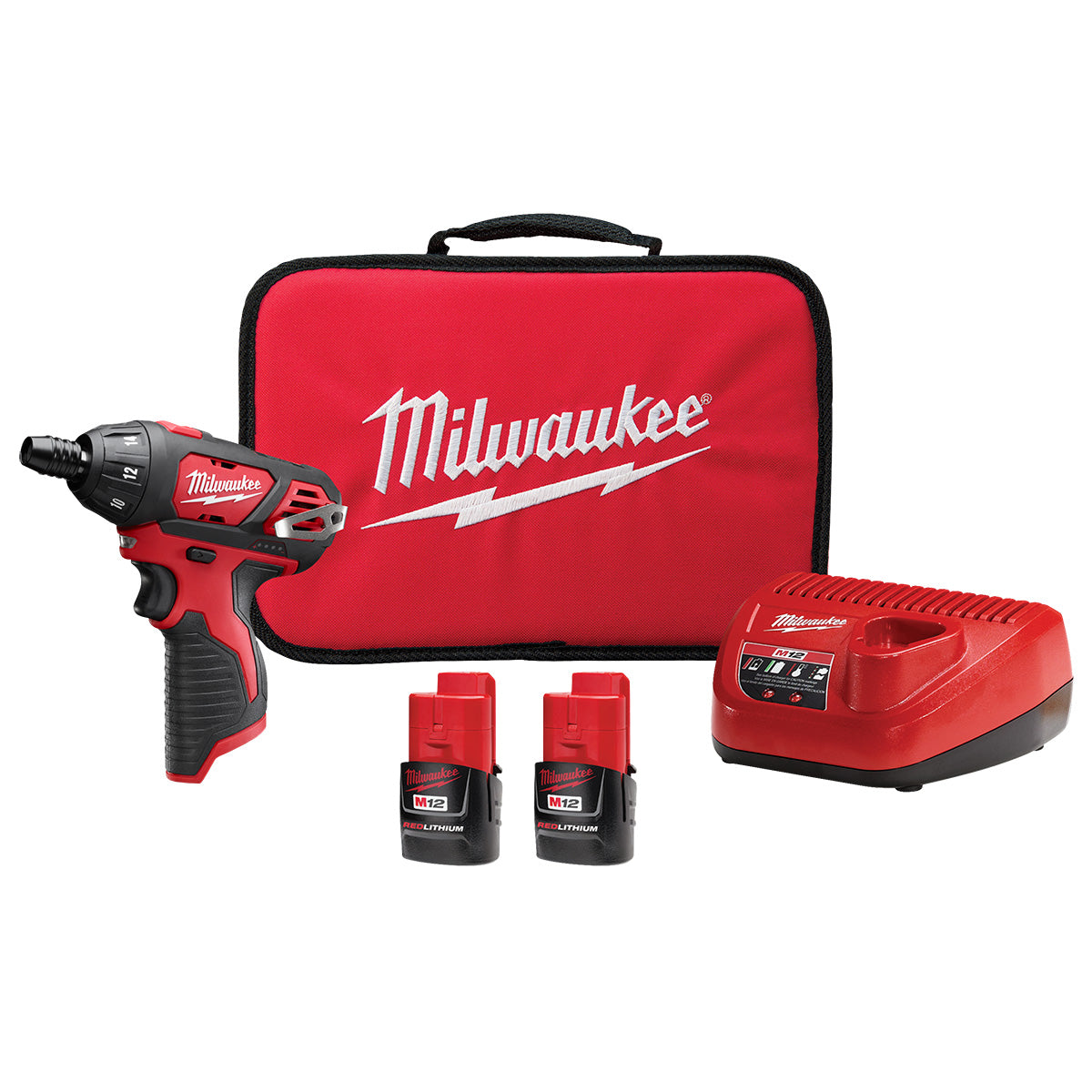 Milwaukee 2401-22 - M12™ 1/4" Hex Screwdriver Kit