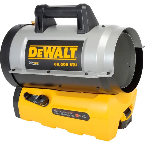 Chauffage au propane à air pulsé sans fil DEWALT 68 000 BTU - DXH70CFA