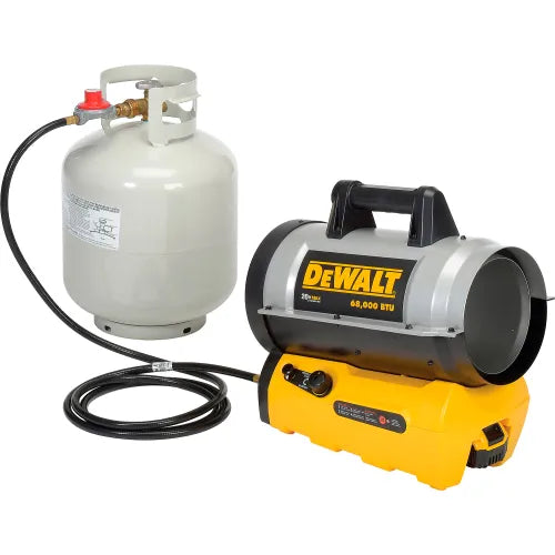 DEWALT 68,000 BTU Cordless Forced Air Propane Heater - DXH70CFA