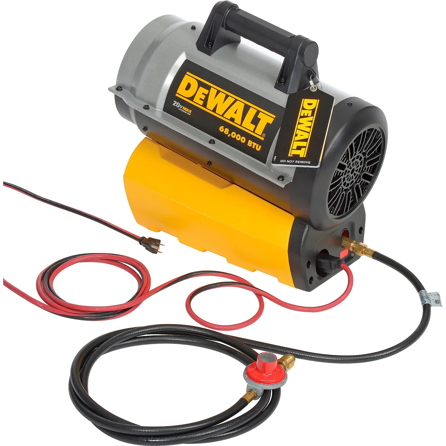 Chauffage au propane à air pulsé sans fil DEWALT 68 000 BTU - DXH70CFA