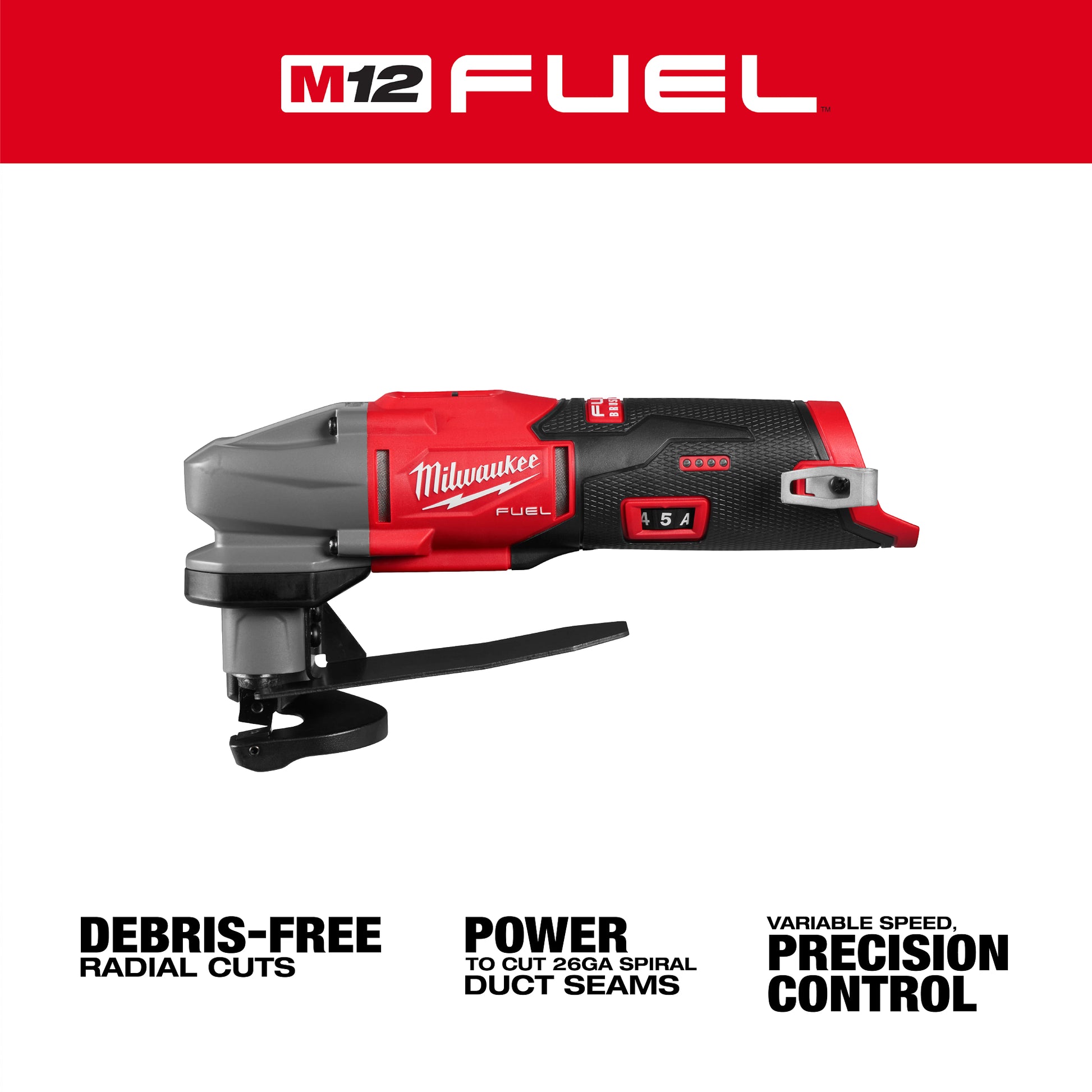 M12 FUEL™ 16 Gauge Scroll Shear
