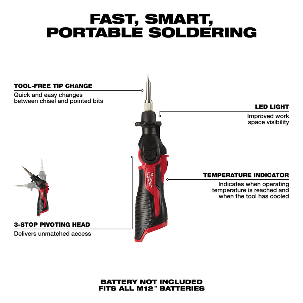 Milwaukee 2488-20 - M12™ Soldering Iron