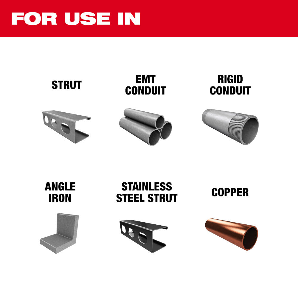 Milwaukee 48-00-5353 - 12" 10TPI The TORCH™ with Carbide Teeth for Medium Metal 3PK