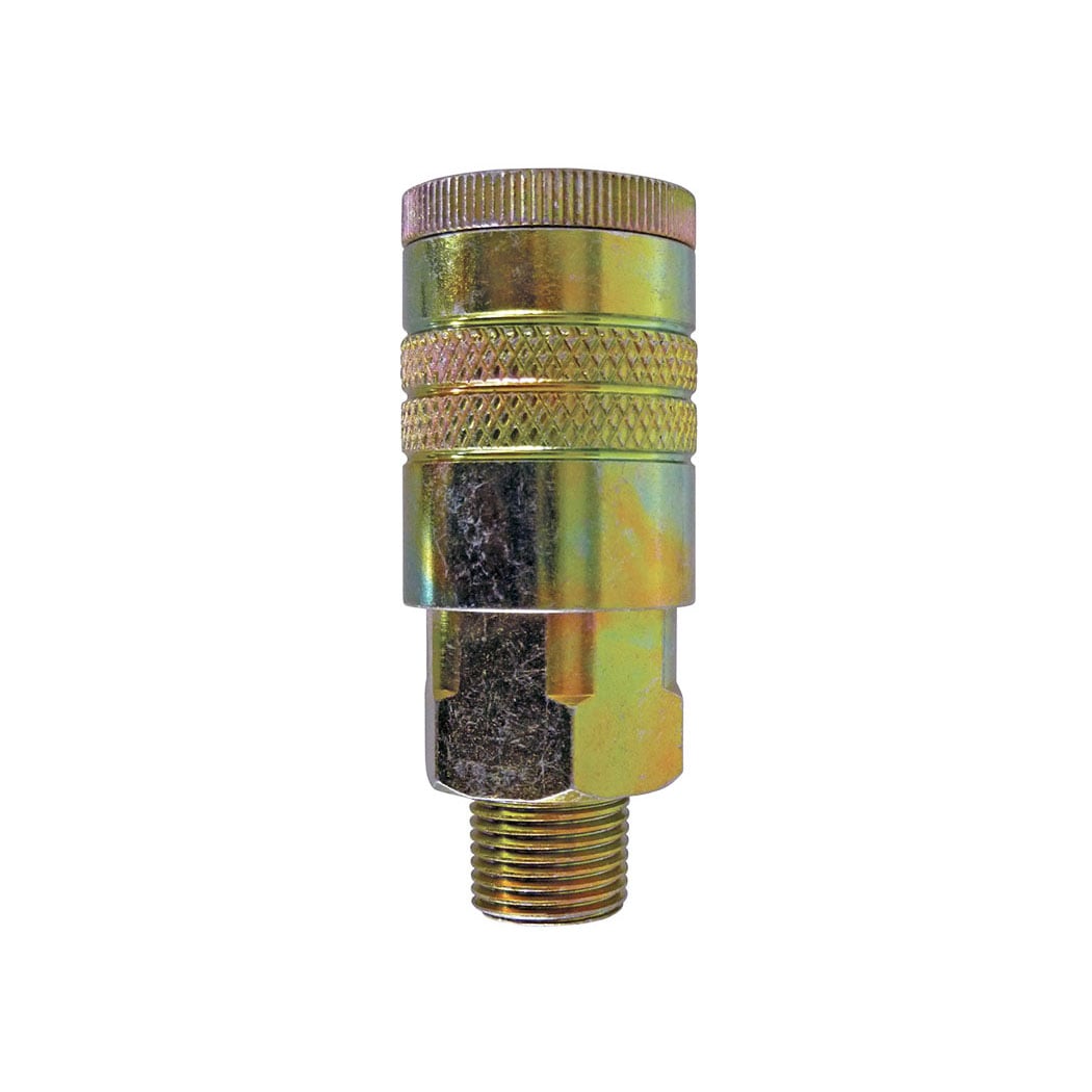 TOPRING 25.782 - 1/2 Truflate Steel Quick Coupler 1/2 (M) NPT MAXQUIK (Multiple of 5)