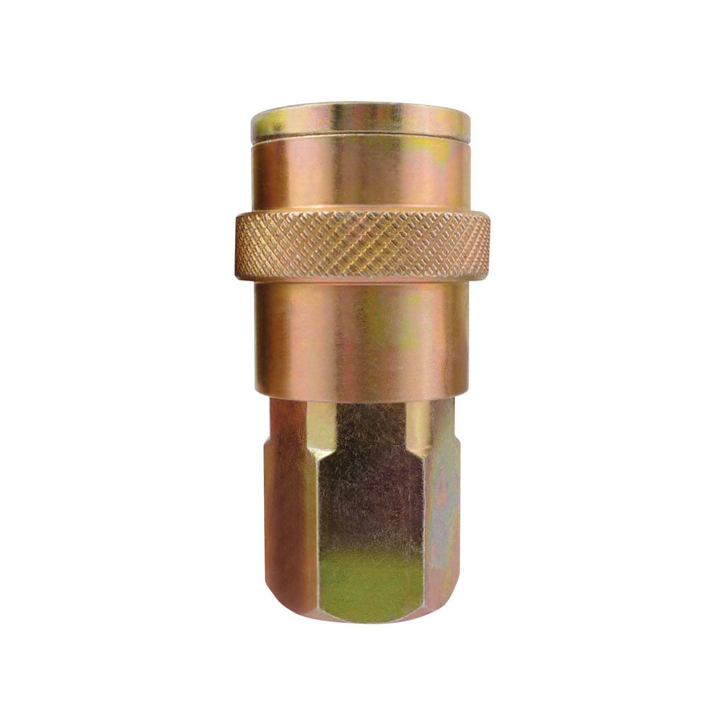 TOPRING 25.844 - 3/8 Truflate Steel Quick Coupler 1/4 (F) NPT MAXQUIK (Multiple of 5)