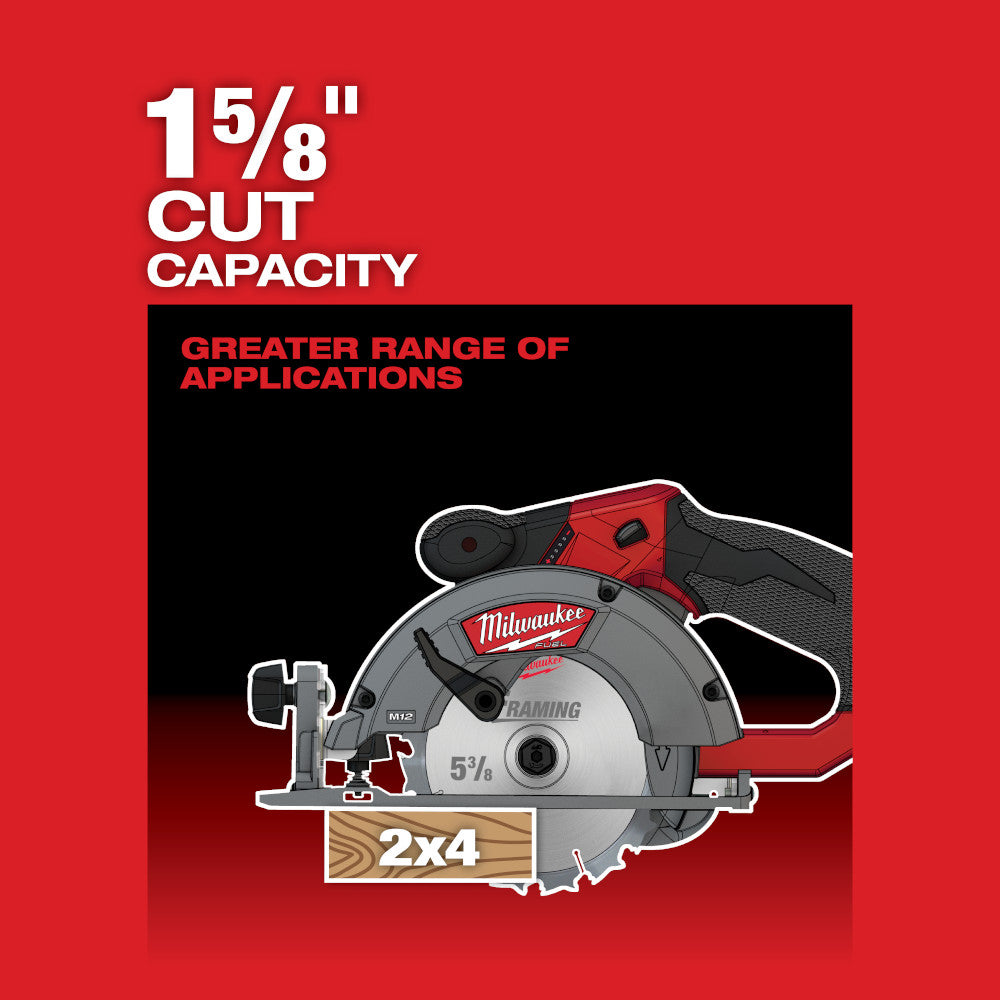 Milwaukee 2530-20 - M12 FUEL™ 5-3/8 in. Circular Saw