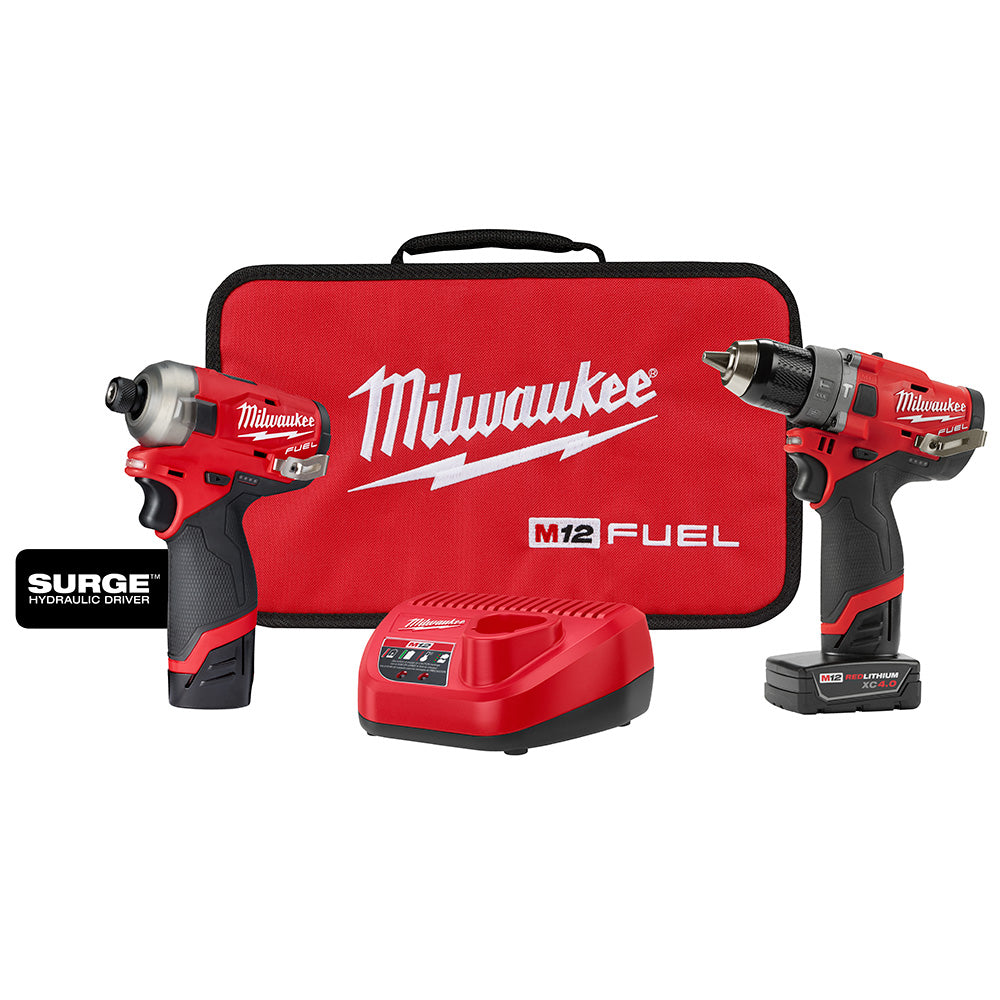 Milwaukee 2582-22 - Kit combiné 2 pièces pour disque dur M12 FUEL™ SURGE™ 