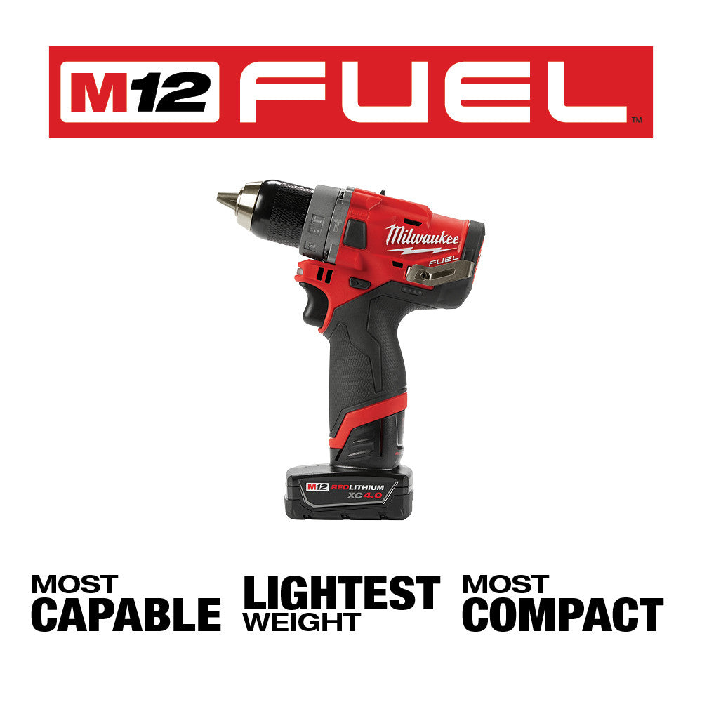 Milwaukee 2582-22 - Kit combiné 2 pièces pour disque dur M12 FUEL™ SURGE™ 