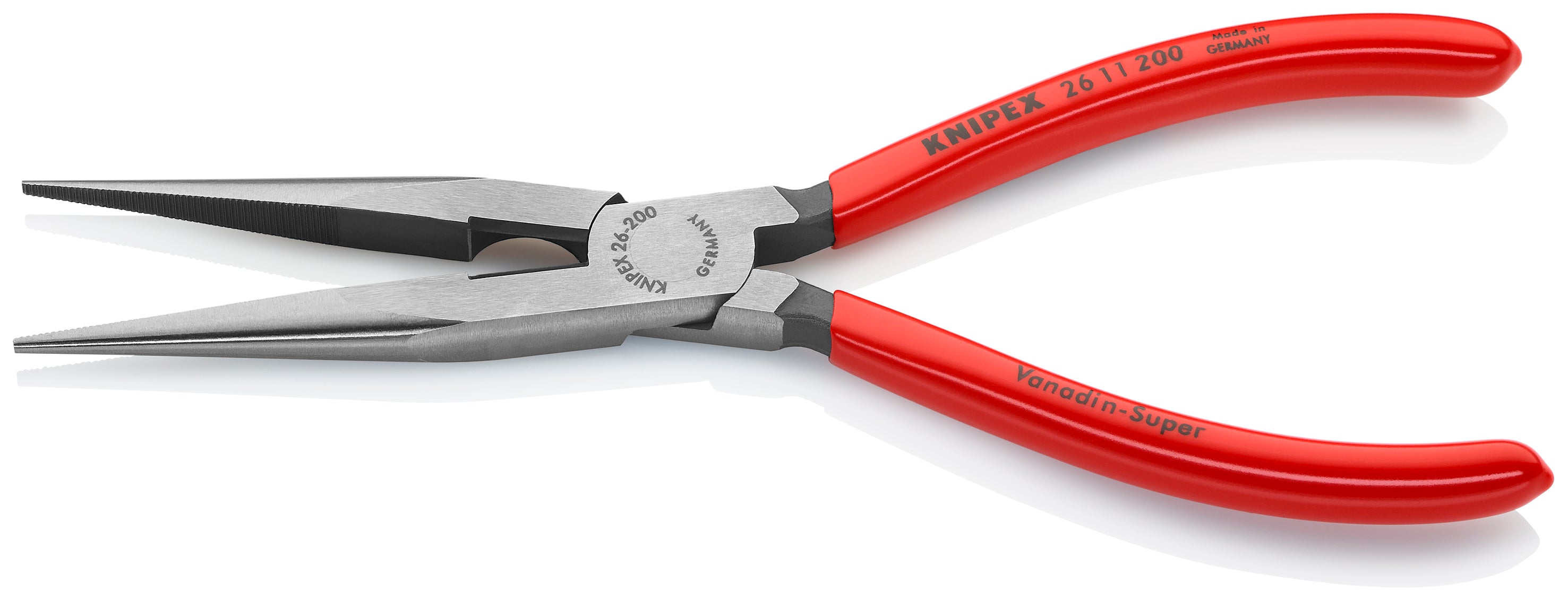 Knipex 2611200SBA - 8" Spitzzange mit Schneider