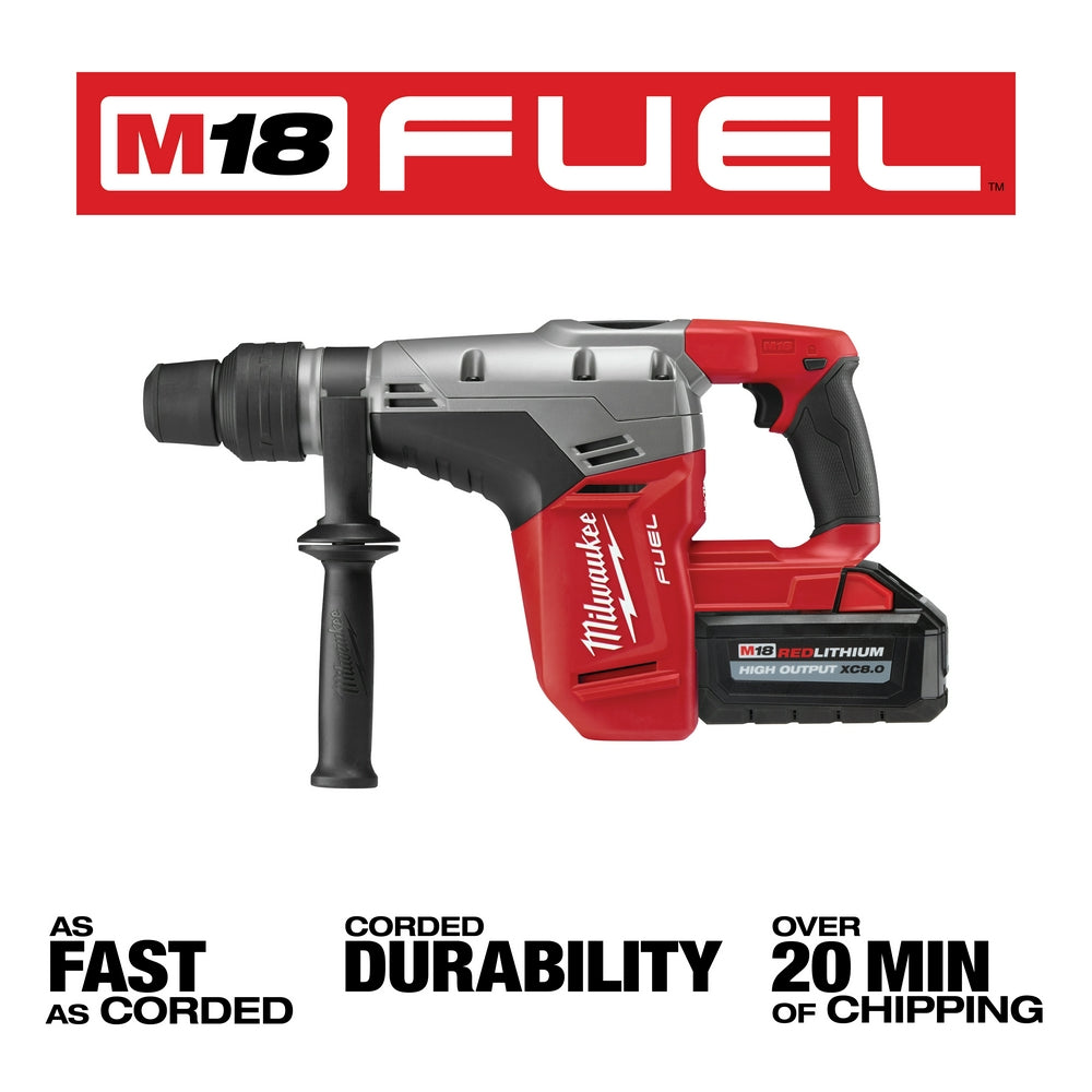 Milwaukee 2717-22HD - Ensemble de perceuse à percussion M18 FUEL™ SDS Max 1-9/16"