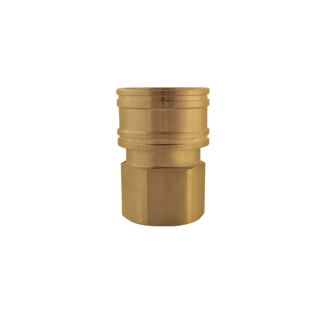 TOPRING 28.843 - High Flow Brass Coupler 1/4 (F) NPT (Multiple of 5)