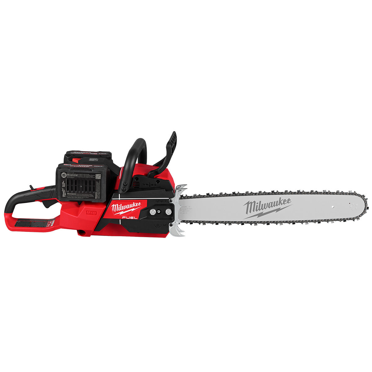 Milwaukee 2827-22 - M18 FUEL 20-inch Dual Battery Chainsaw Kit w/ (2) FORGE XC8.0 Battery