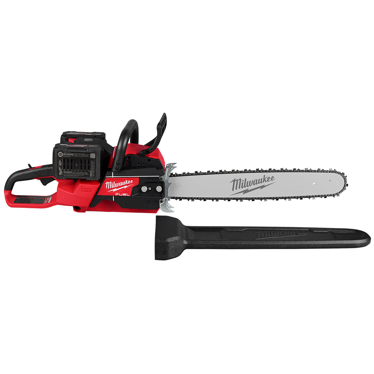 Milwaukee 2827-22 - M18 FUEL 20-inch Dual Battery Chainsaw Kit w/ (2) FORGE XC8.0 Battery