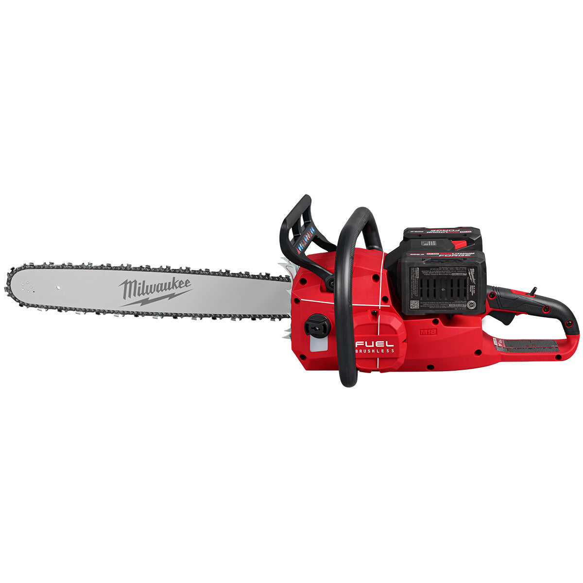 Milwaukee 2827-22 - M18 FUEL 20-inch Dual Battery Chainsaw Kit w/ (2) FORGE XC8.0 Battery