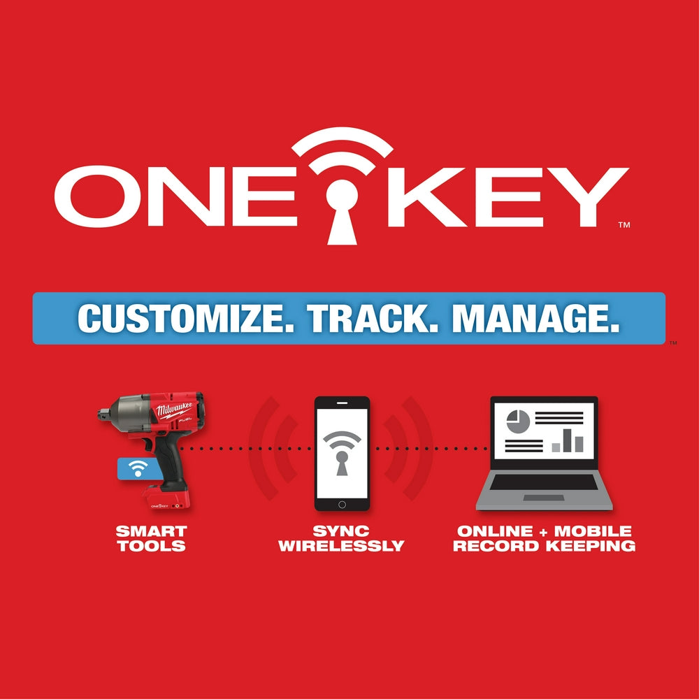 Milwaukee 2864-20 - M18 FUEL™ w/ONE-KEY™ High Torque Impact Wrench 3/4 in. Friction Ring