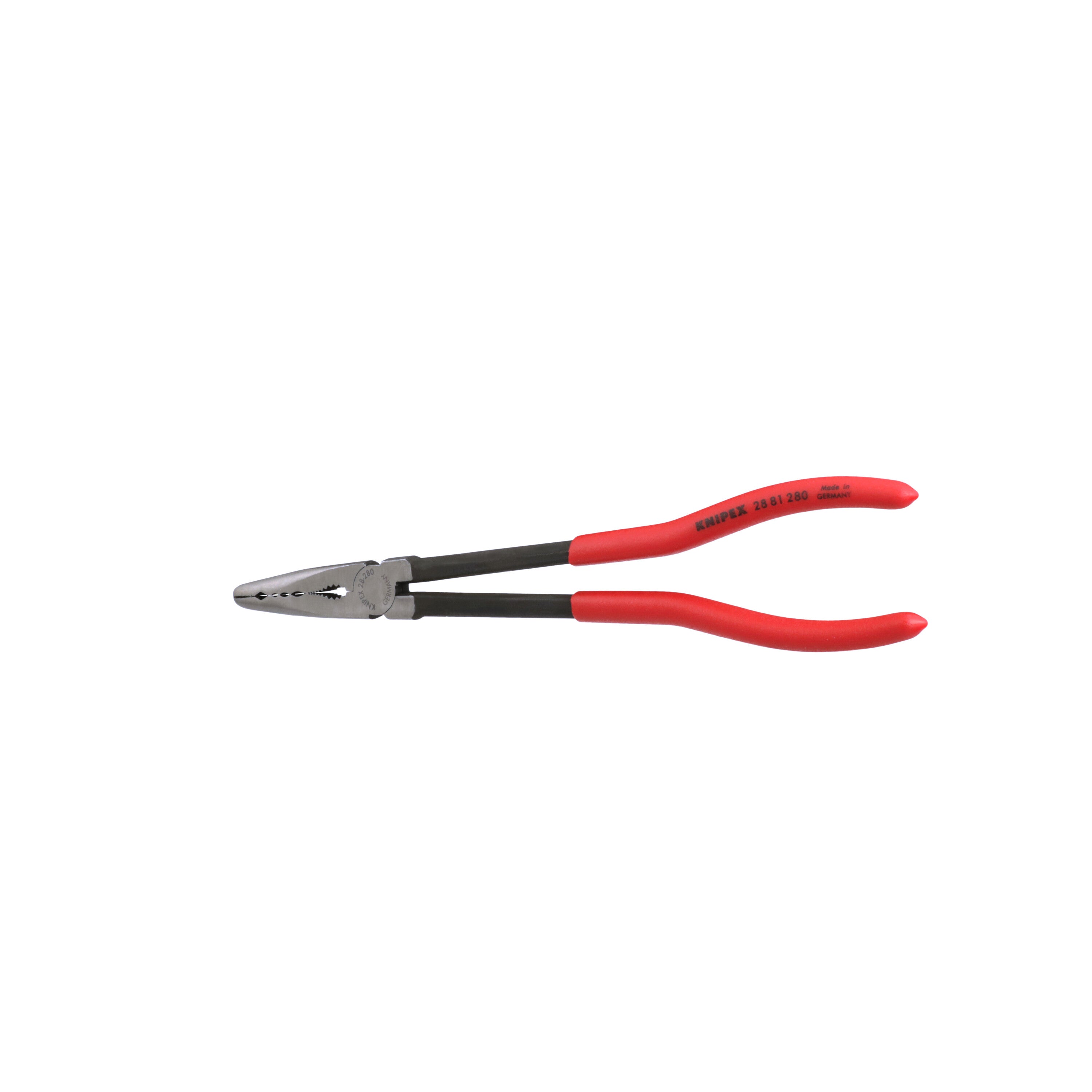 Knipex 2881280SBA - 11" Extra Long Needle-Nose 45° Angled Pliers