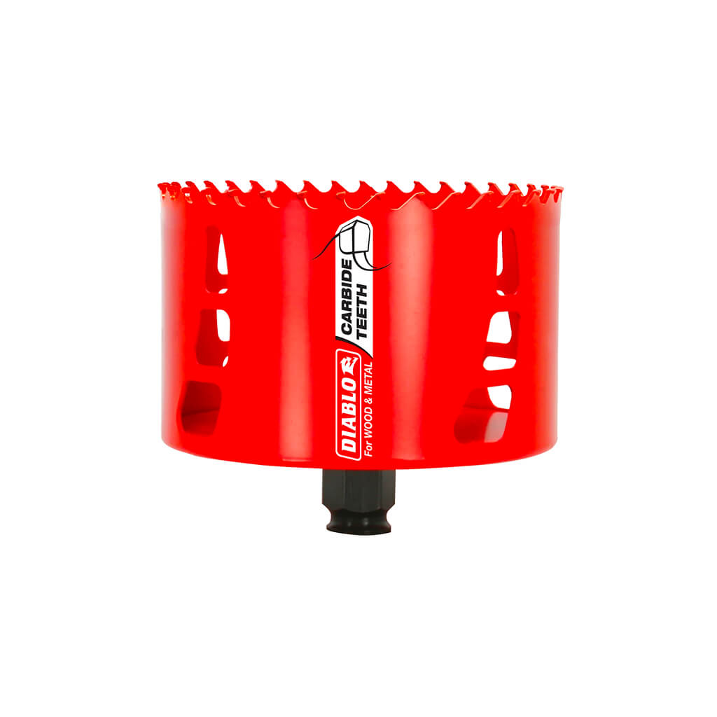 Diablo DHS4125CT - Diablo DHS4125CT 4-1/8 in. Carbide-Tipped Wood and Metal Hole Saw (View 1)
