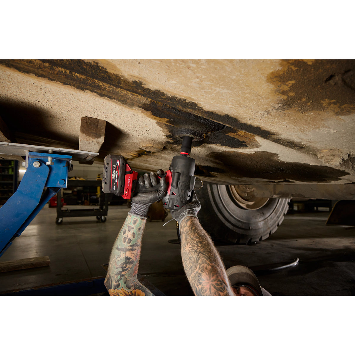 Milwaukee 49-16-2964 Protective Boot installed on M18 FUEL Impact Wrench
