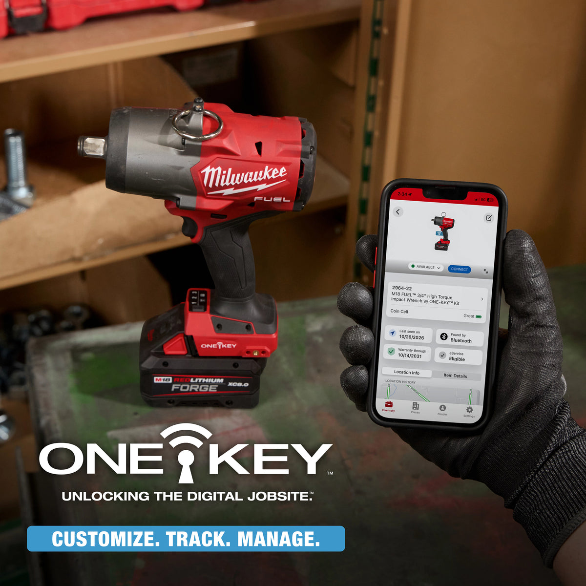 Milwaukee ONE-KEY App Compatibility
