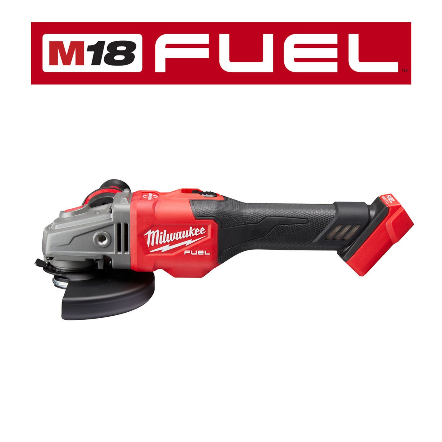Milwaukee 2981-20 - M18 FUEL™ 4-1/2” - 6” Braking Grinder Kit, Slide Switch, Lock-On