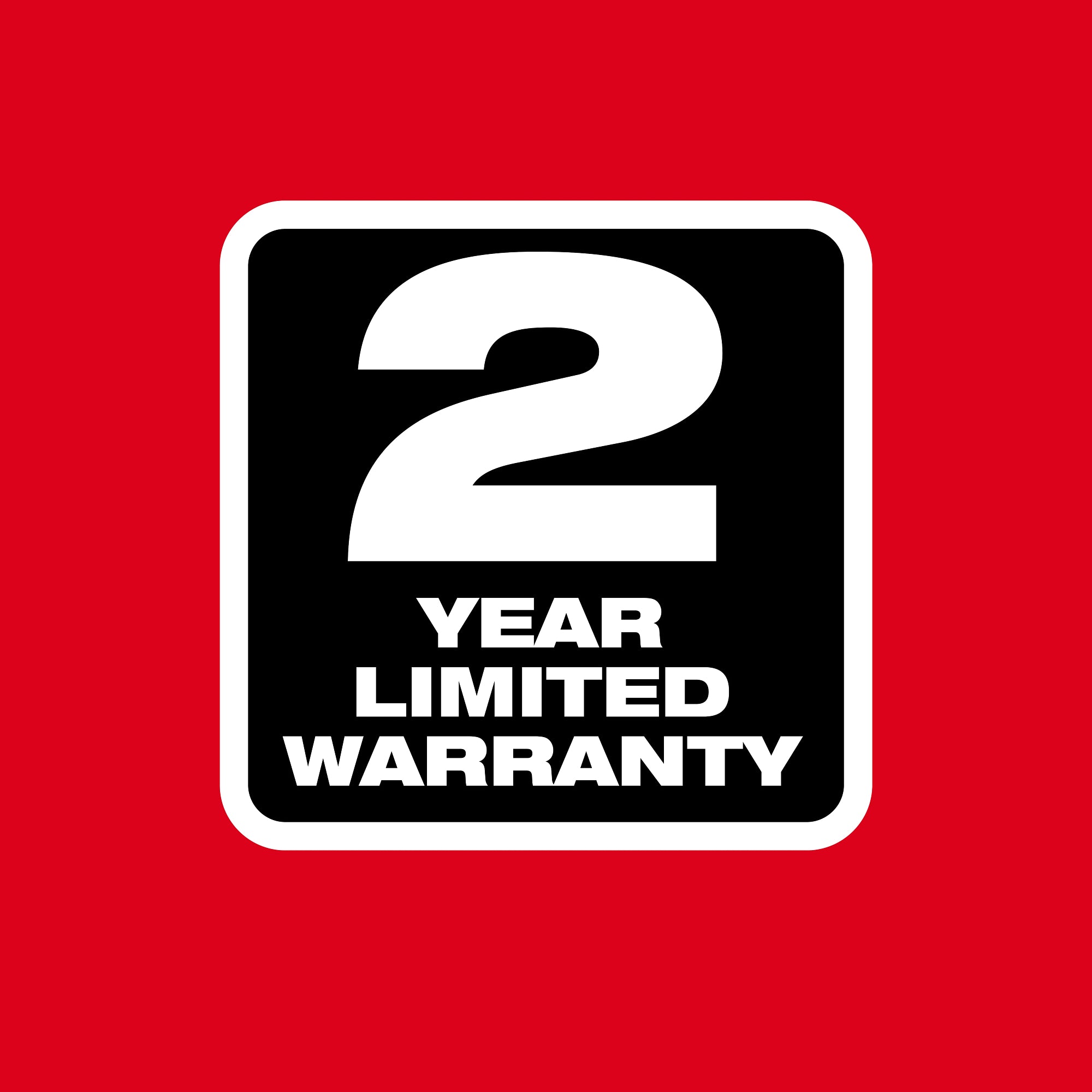 Milwaukee 2 Year Limited Warranty Badge