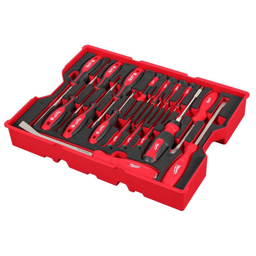MILWAUKEE 48-22-0158 17pc Screwdriver & Pry Bar Set
