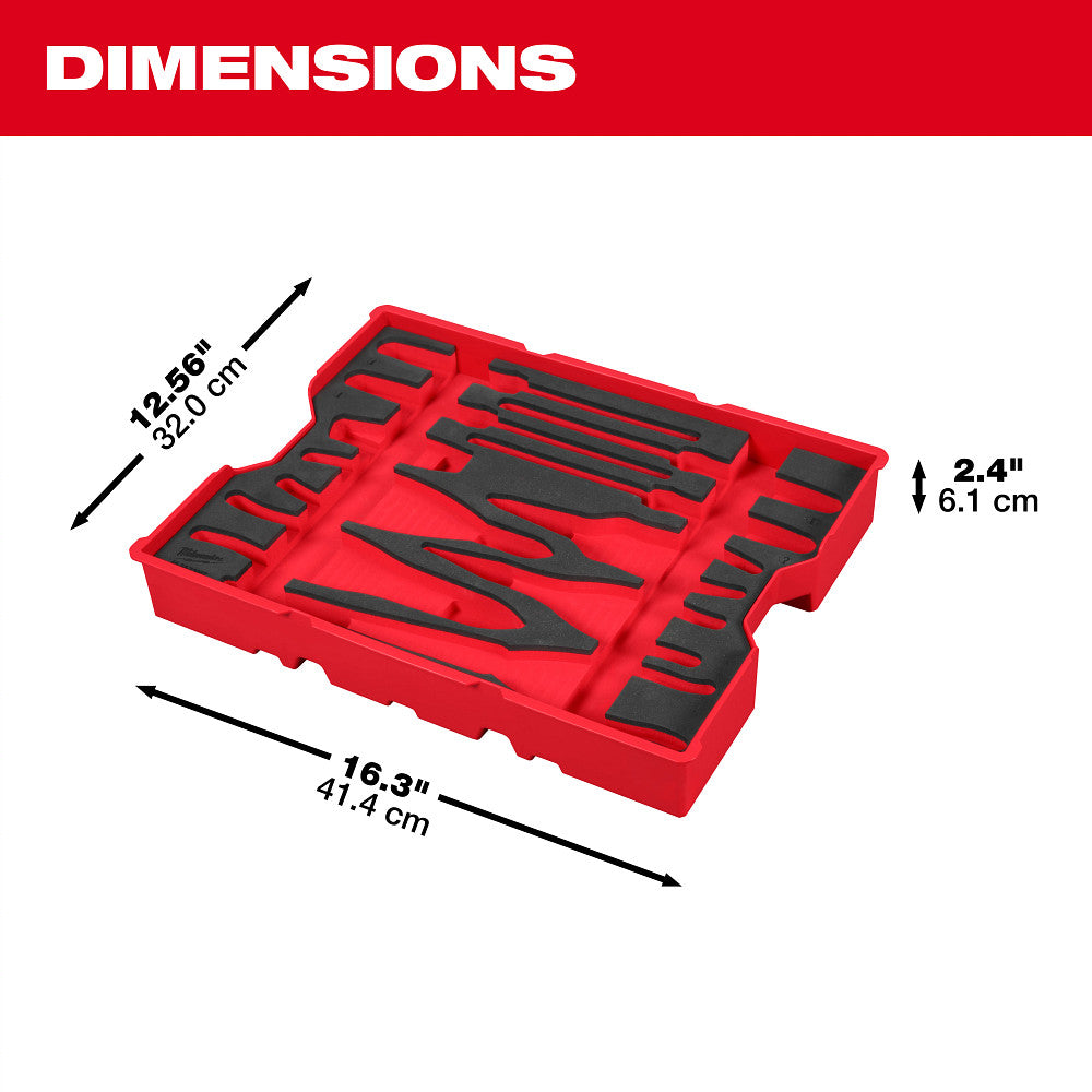 MILWAUKEE 48-22-0159 10pc Pliers & Pick Set w/Foam