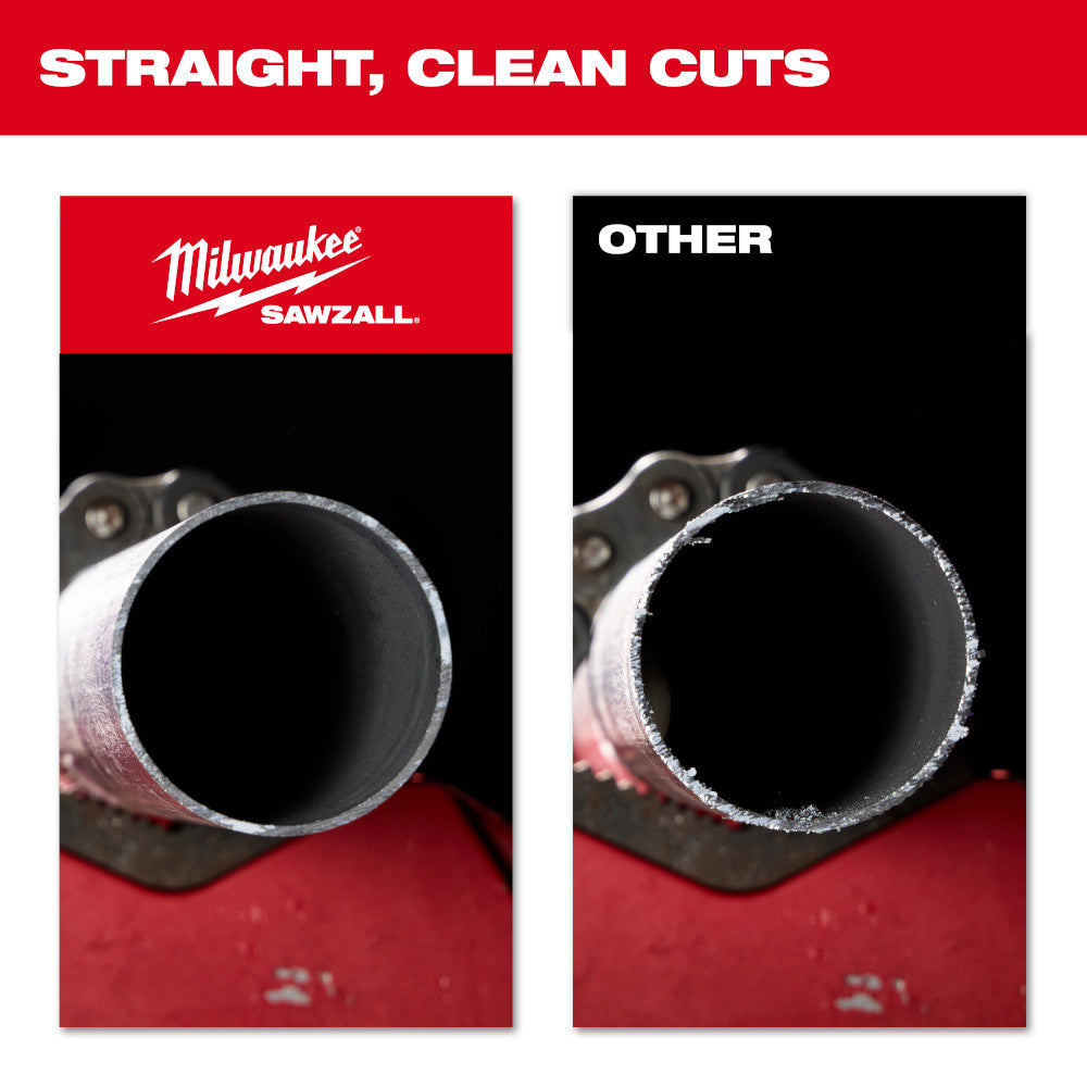 Milwaukee 48-00-6252 – 9 Zoll, 10 Zähne pro Zoll, The TORCH™ mit NITRUS CARBIDE™-Zähnen für mittelschweres Metall, 1 Stück