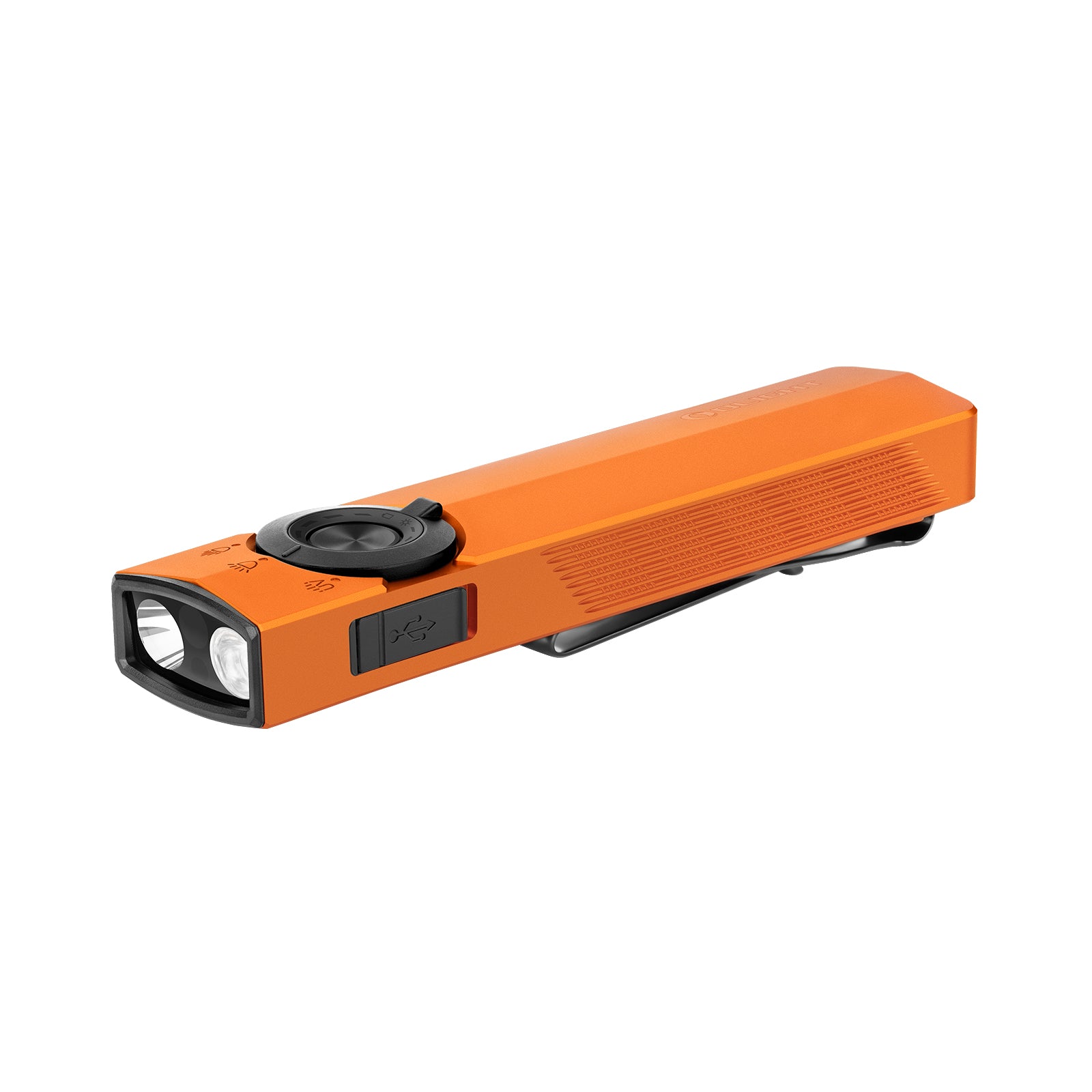 Olight ARKPRO-OR ArkPro 1500 Lumens 4-in-1 EDC Flashlight - Orange