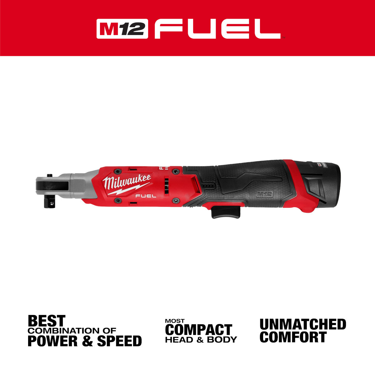 Milwaukee 3053-21 M12 FUEL 3/8" Ratchet Kit