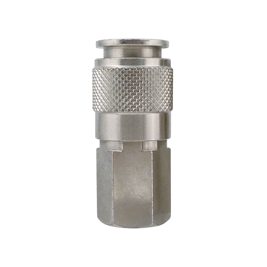 TOPRING 31.742 - Ultraflo 7.8 mm Steel Quick Coupler 1/4 (F) NPT AUTOMAX (Multiple of 5)