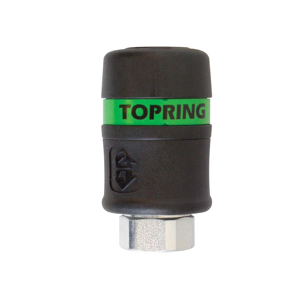 TOPRING 31.769 - Ultraflo 7.8 mm Composite Quick Coupler 3/8 (F) NPT TOPQUIK