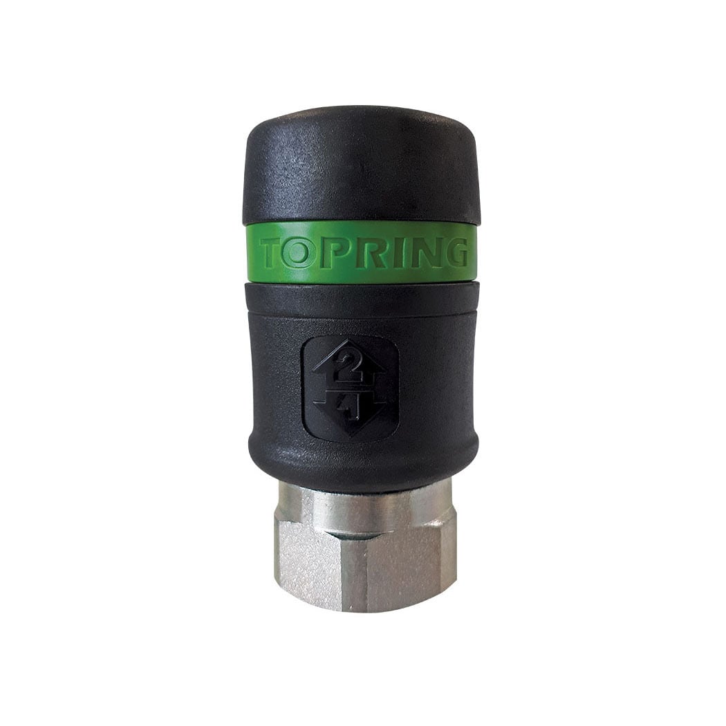 TOPRING 31.789 - Ultraflo 7.8 mm Composite Quick Coupler 1/2 (F) NPT TOPQUIK